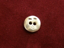 Silver button (11 mm diameter) hallmark, brand mark