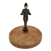 Peter Tereszczuk Bronz - márvány tálon-M00885