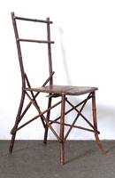 0T455 Antik Thonet bambusz szék