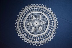 Crochet lace tablecloth 33 cm