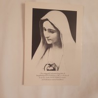 Imakártya   A fatimai Szűzanya szavai Lúciához  1927-ben