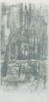 German artist: Cathedral (Leipzig) 1968