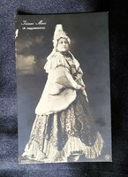 Cca. 1890 JÁSZAI MARI A NAGYASSZONY NEMZETI SZTINHÁZ EREDETI KORABELI STRELISKY FOTÓ LAP