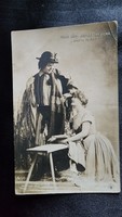 Fedák sari operetta prima donna Medgyaszay Vilma actress 1905 photo sheet János Vítéz Kukorica Jancsi