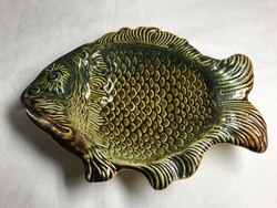 Granite fish deep plate retro granite bowl