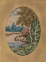 Early tapestry of Zsuzsa Péreli
