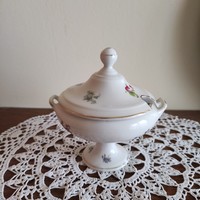 Sugar holder with small floral pattern