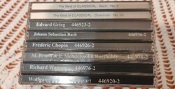8 db zenei CD külön-külön vagy csomagban
