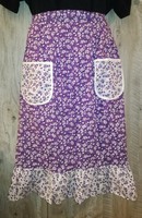 Retro style women's apron