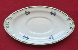 Villeroy & boch alt strassburg German porcelain plate serving bowl flower pattern