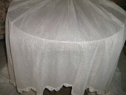 Beautiful vintage lace wide curtain
