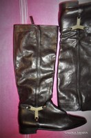 Action! Uterque Spanish, barely used women's leather boots, size 38.