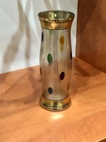 Small jeveled üveg váza 1920 évek hibátlan