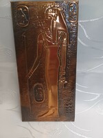 Egyptian copper mural