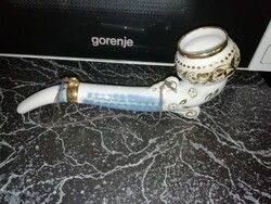 Old porcelain pipe in perfect condition
