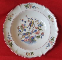 Villeroy & boch phoenix bird porcelain plate with peacock bird pattern