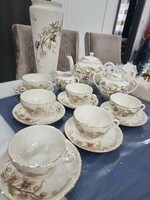 Zsolnay spring pattern tea set