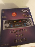 MTC TK-6010 Autós rádió kazettás magnóval