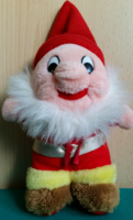 Cute plush Santa Claus or dwarf, elf figure 14 x 26 cm