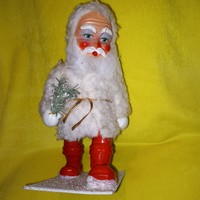 " Jön a Télapó  " ,Mikulás figura, karácsonyi dekoráció.