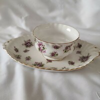 Royal albert sweet violets sugar holder and serving bowl