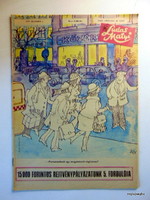 1977 December 1 / ludas matyi / as a gift :-) original, old newspaper no.: 24678