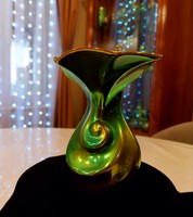 Zsolnay -Eozin csiga váza