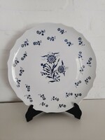 Antique large hand-painted porcelain serving bowl, side dish, 36.5 cm