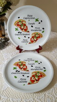 2 Vanwell porcelain pizza plates 32cm.