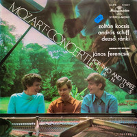 Kocsis, Schiff, Ránki, Ferencsik - Mozart - Concerti for two and three pianos (LP, album)