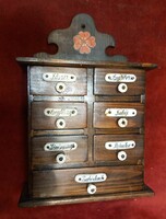 Spice cabinet with drawers
