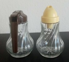 Retro. Stoha design, Cukor&szirup adagoló szett eladó