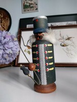 Original, vintage Erzgebirge soldier 18 cm tall