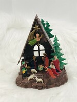 Retro  karácsonyfadísz,karácsonyi dekoràció Betlehem