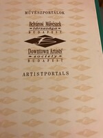 Artist portals. The book 