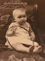Old photo / child photo. From 1929. Beautiful, preserved condition.