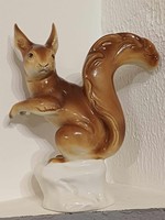 Royal dux large porcelain squirrel 25 cm