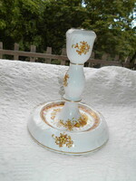 Herendi indiai kosár  mintás  porcelán gyertyatartó
