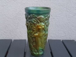 Zsolnay eozin vintage vase