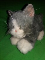 2002. Hasbro tiger electronics funreal friends gray electric cat cat meows purrs jam 2.
