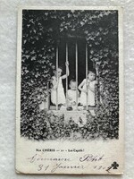 Antik, régi hosszúcímzéses képeslap - 1902                                -8.