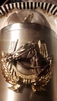 Metal ice bucket or biscuit holder with a horse-shaped lid - dreamy - art&decoration