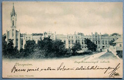 Veszprém - Institute of English Misses - photo postcard - 1899 pósch endre edition Veszprém