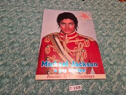 T1328 michael jackson poster and postcard book