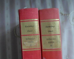 Désső Kosztolányi: theater evenings 1-2. (Fiction book publisher, 1978)