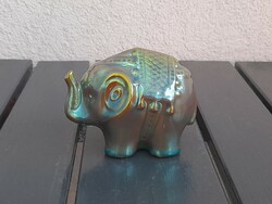 Zsolnay eozin elefánt