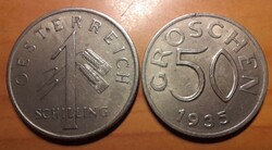 Ausztria 1 schilling 50 groschen 1935 .  Ritkább db. F2025