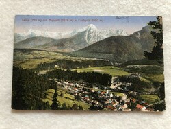 Antique, old travis mit mangart u. Fünfspitz postcard - stengel & co. -8.
