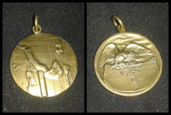 Gymnast medal i.Prize Horthy era 1942