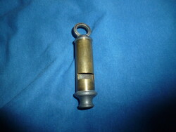 Antique copper whistle